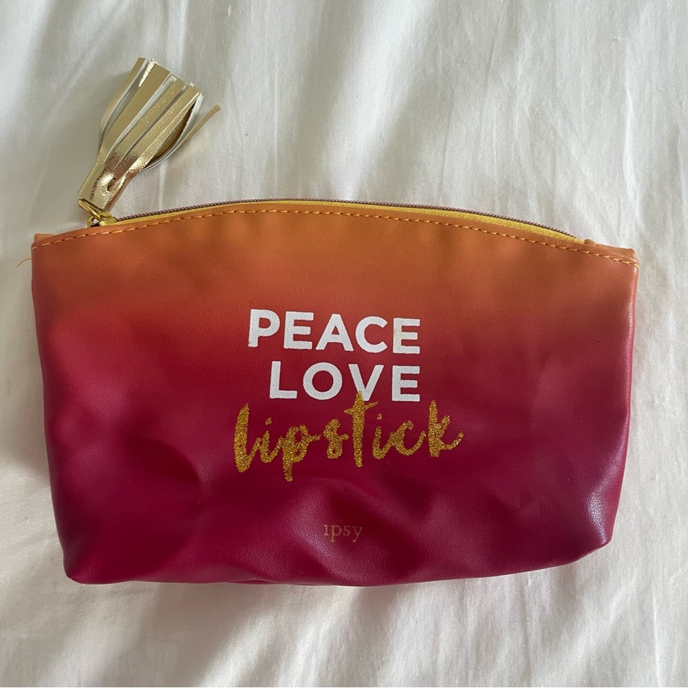 Ombré Sunset Ipsy Mini Cosmetic Bag